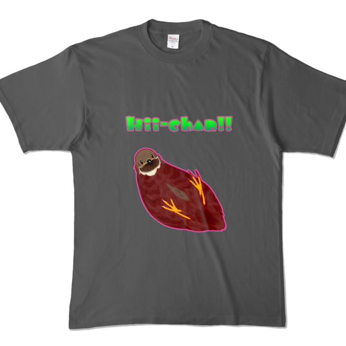 カラーTシャツ - XL - チャコール (濃色)