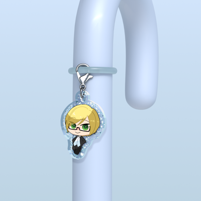 めじるしチャーム - 30 × 30mm【いなり】ラメ