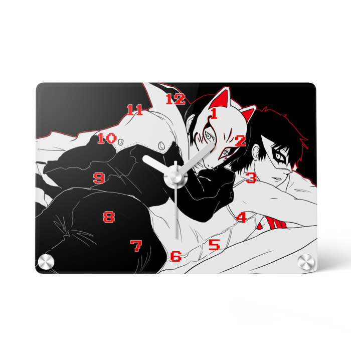 アクリル時計 - 148x100mm