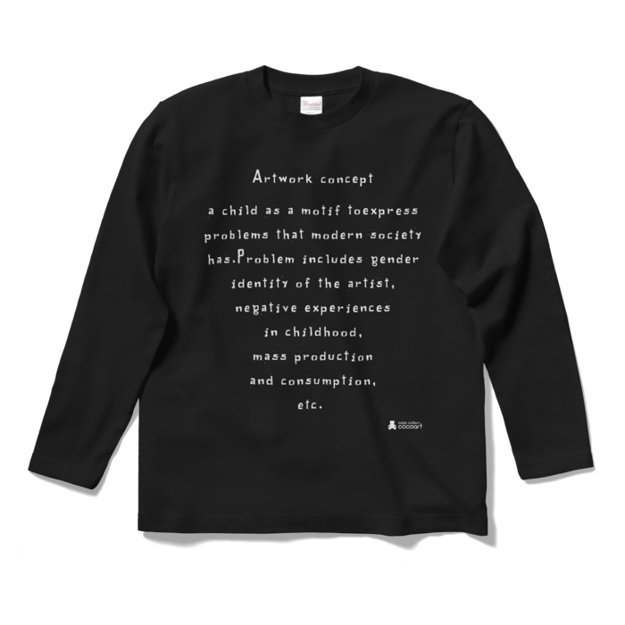 ロングスリーブTシャツ - S - ブラック
