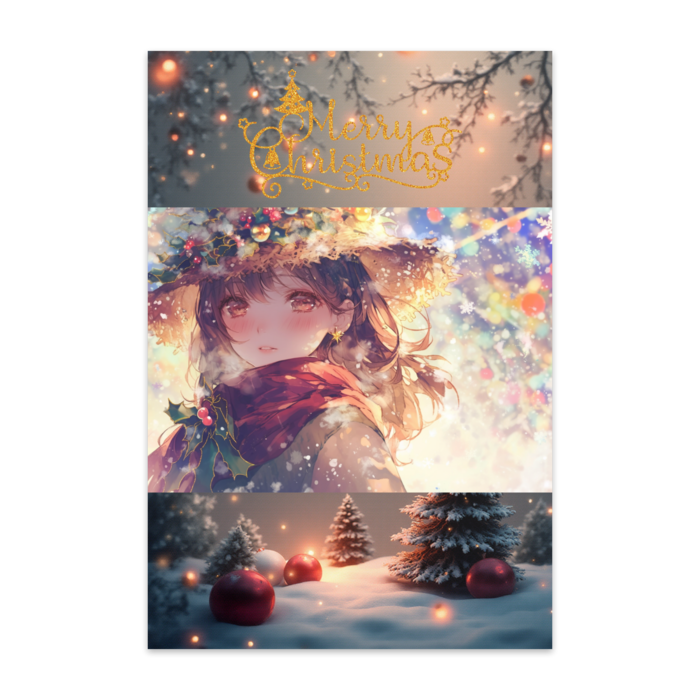 ポストカード(10枚セット) - ヴァンヌーボVGスノーホワイト195kg