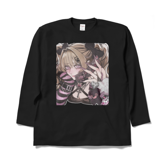 ロングスリーブTシャツ - XL - ブラック