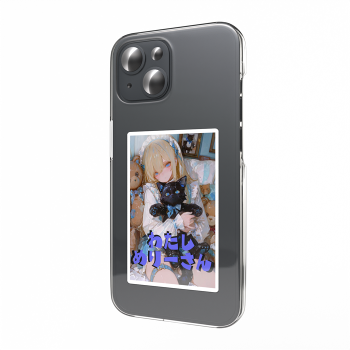 めりーさん タイトル入り 2 スマホステッカー - 縦(3)