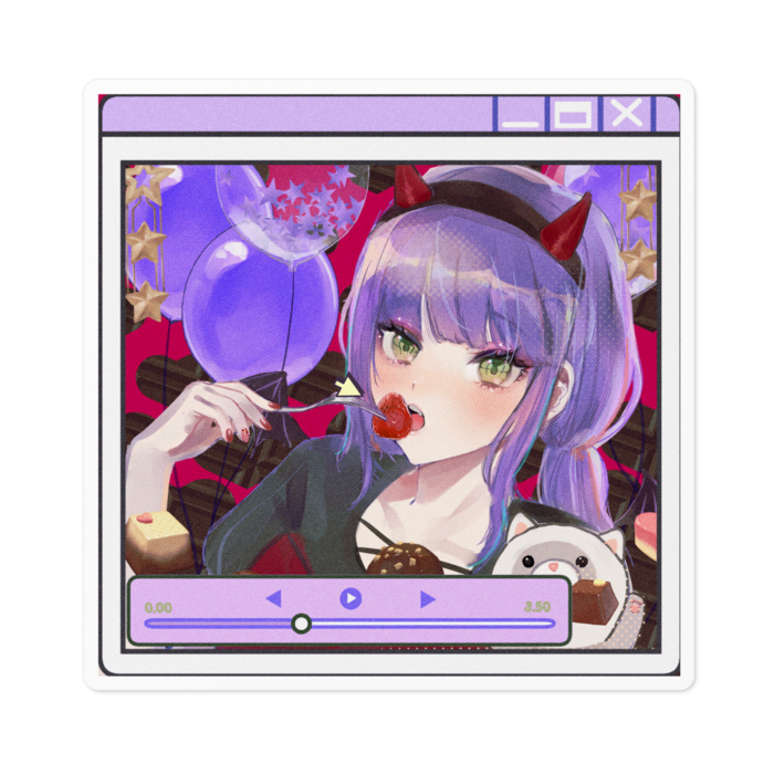 ステッカー - 100 x 100 (mm)