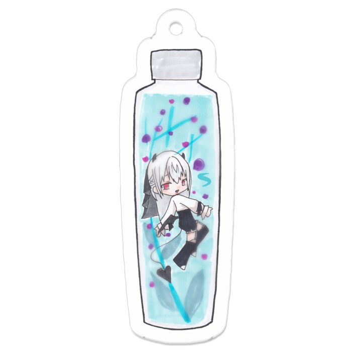 アクリルキーホルダー - 50 x 50 (mm)(2)