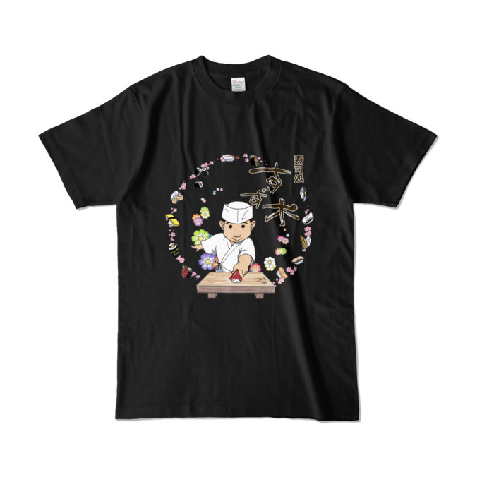カラーTシャツ - L - ブラック (濃色)