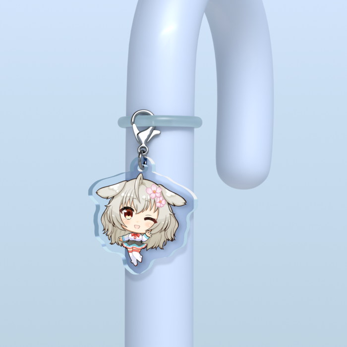 めじるしチャーム - W30 × H30mm（クリア）