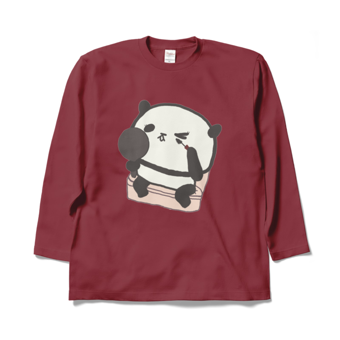 ロングスリーブTシャツ - XL - バーガンディ