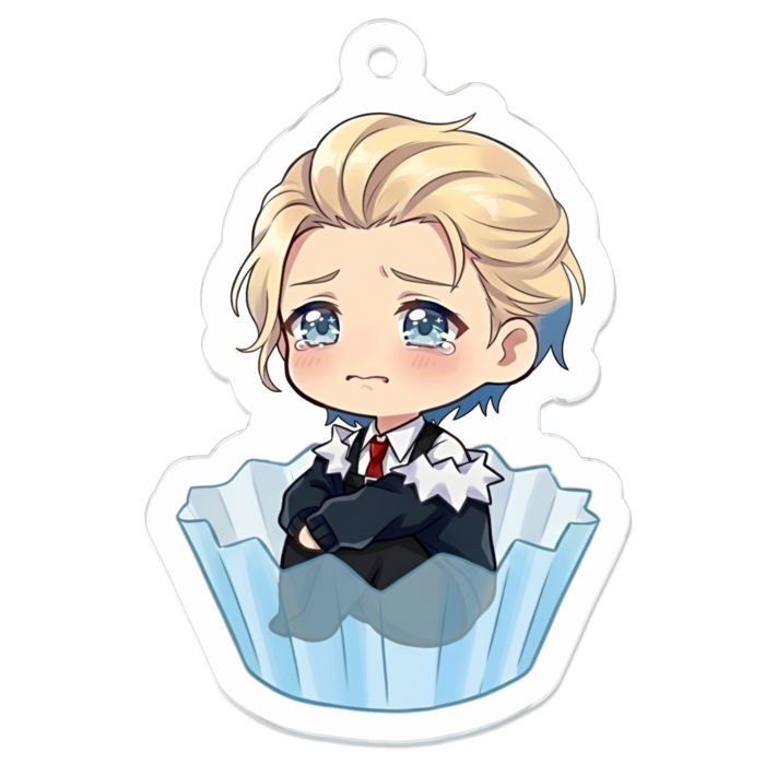 泣き顔カップあり50 x 50 