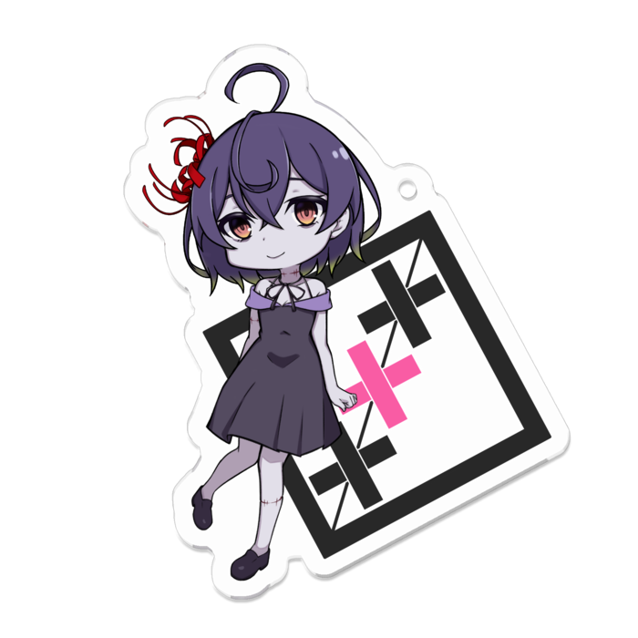 アクリルキーホルダー - 70 x 70 (mm)