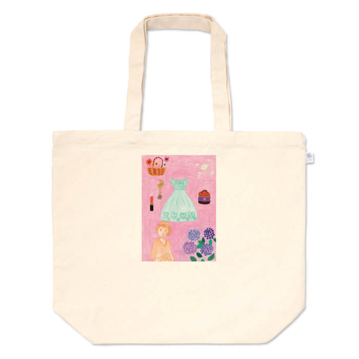 トートバッグ - L - プリント面積中