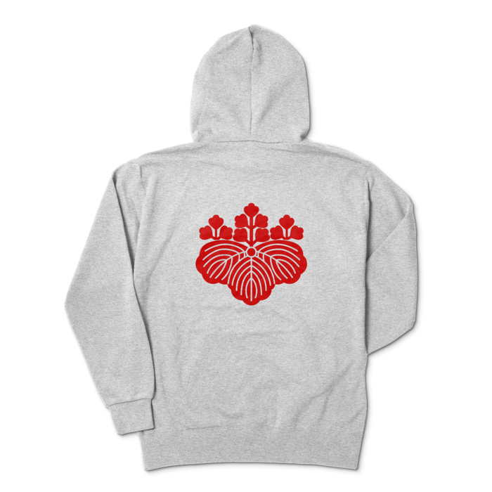 パーカー - XL - 杢グレー