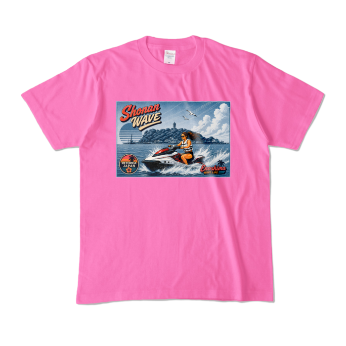 カラーTシャツ - M - ピンク (濃色)