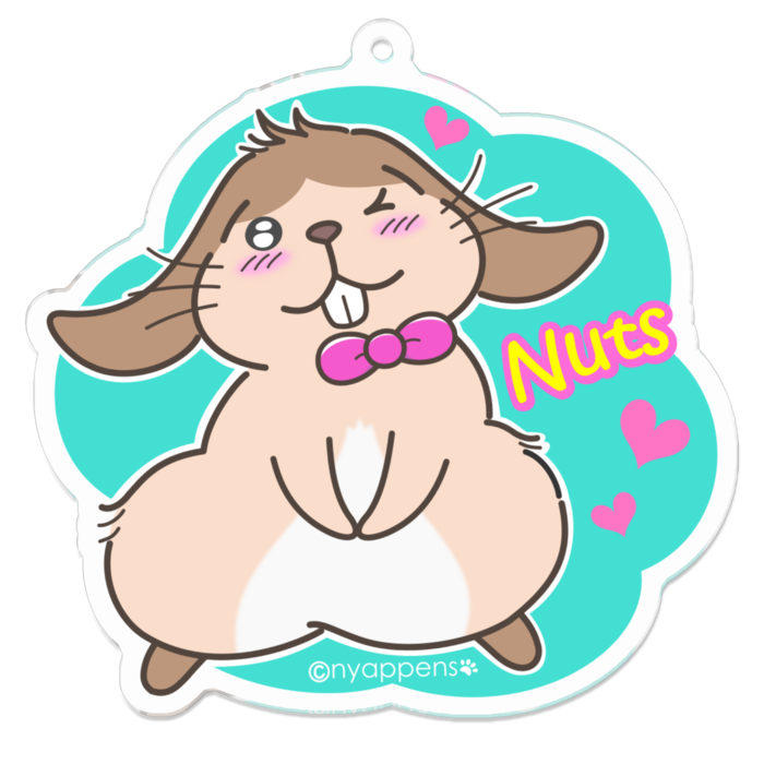 アクリルキーホルダー - 70 x 70 (mm)