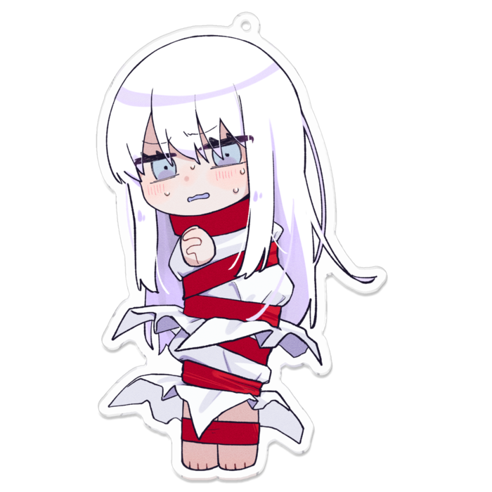 アクリルキーホルダー - 100 x 100 (mm)