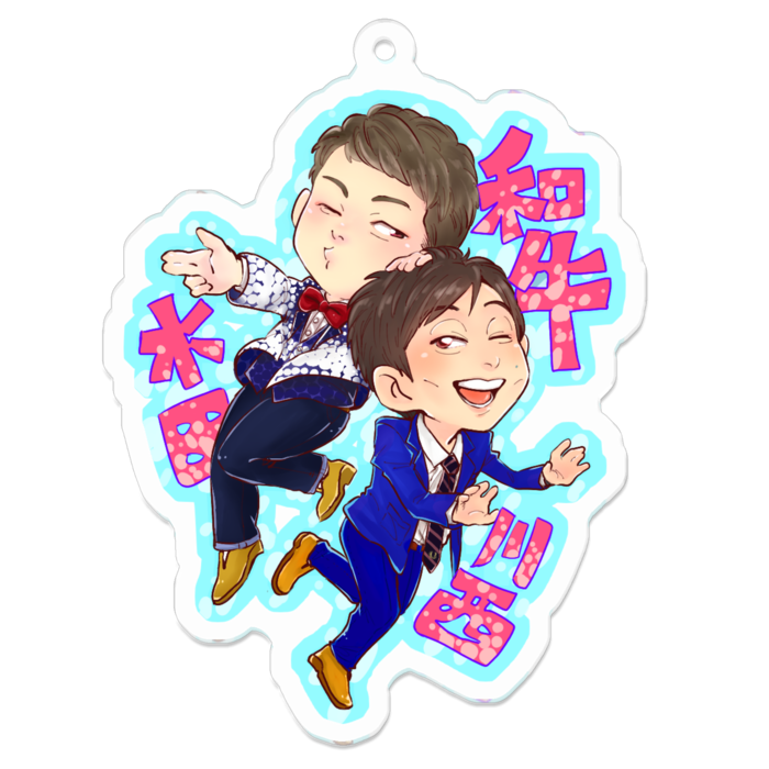 アクリルキーホルダー - 70 x 70 (mm)