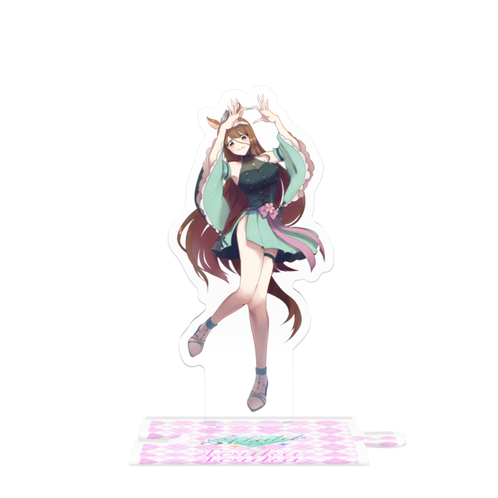 𝐓╎桜馬トウカ🌸🐎 ✧ つながるアクスタ ✧ 80mm