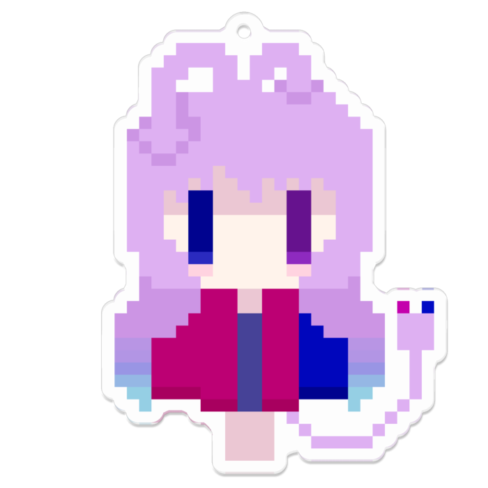 アクリルキーホルダー - 70 x 70 (mm)