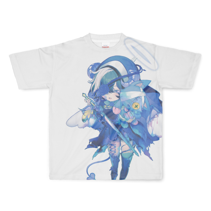 フルグラフィックTシャツ - L - 正面印刷のみ