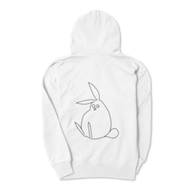 ジップパーカー はらたつうさぎ 猫飛行 Booth