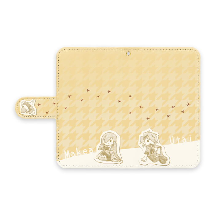 手帳型Androidケース - S - ストラップ穴 あり