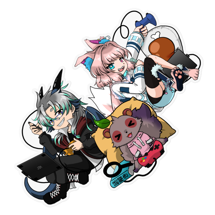 ステッカー - 160 x 160 (mm)