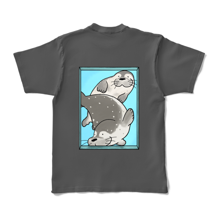 カラーTシャツ - XL - チャコール (濃色)