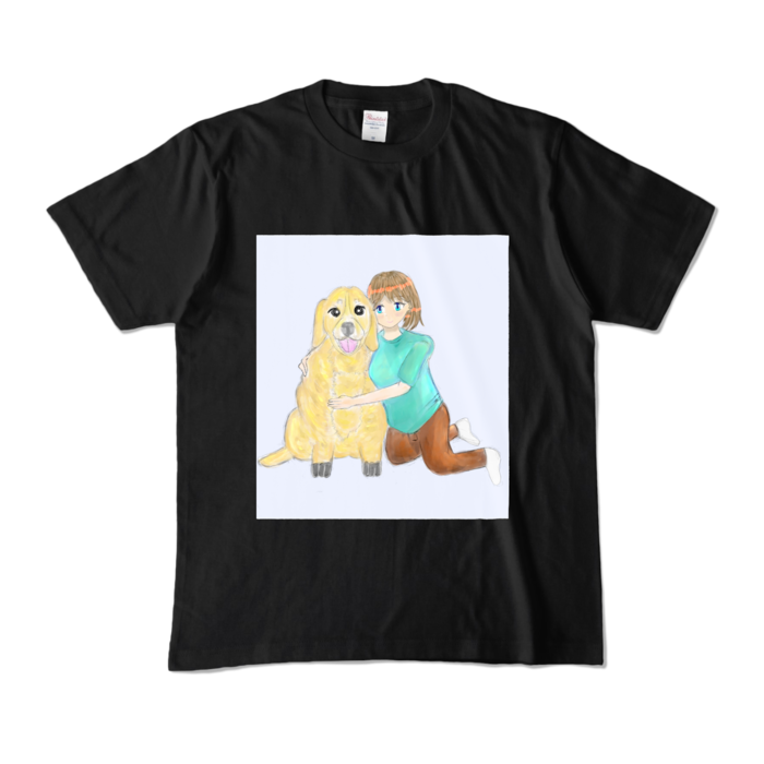カラーTシャツ - M - ブラック （濃色）