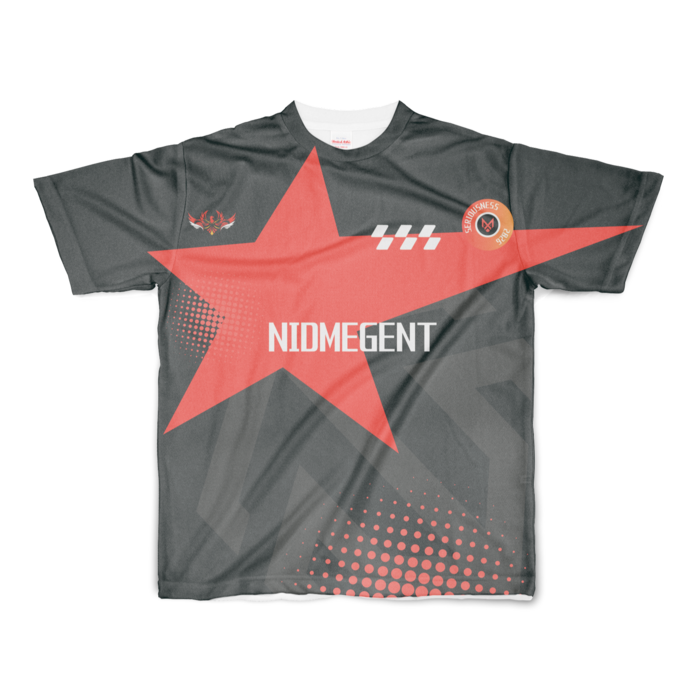 フルグラフィックTシャツ - S - 両面印刷