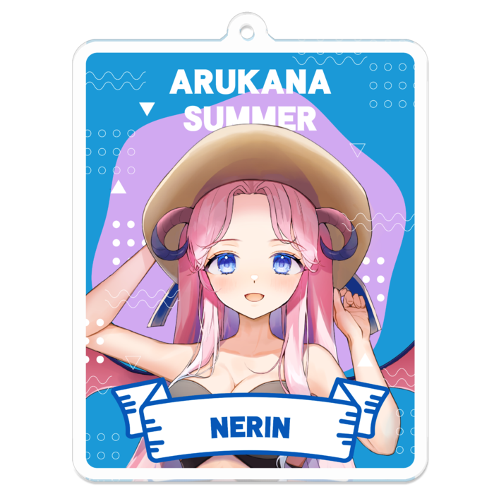 アクリルキーホルダー - 70 x 70 (mm)