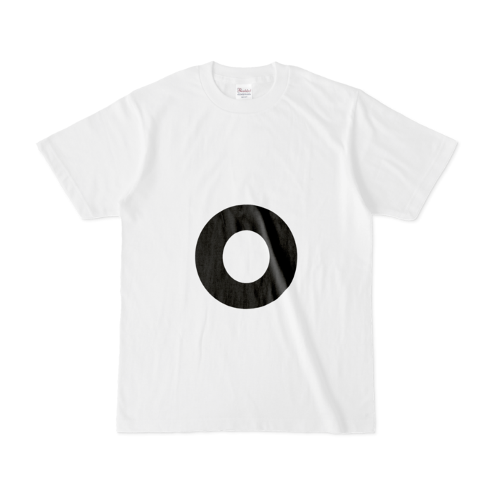「o」（小文字）Tシャツ - S - 白