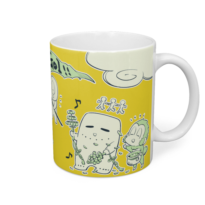 マグカップ - 直径 8 cm / 高さ 9.5 cm