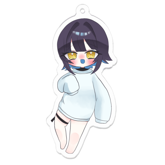 アクリルキーホルダー - 70 x 70 (mm)