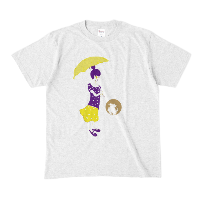 カラーTシャツ(淡色) - M - アッシュ