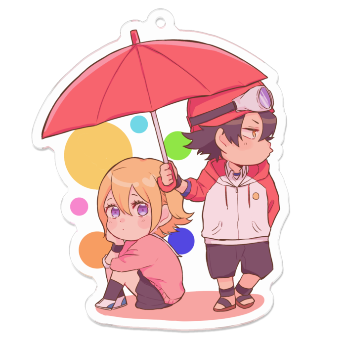 アクリルキーホルダー - 70 x 70 (mm)