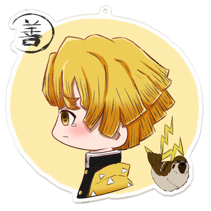 アクリルキーホルダー - 100 x 100 (mm)