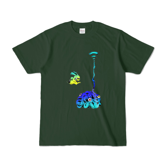 カラーTシャツ - S - フォレスト (濃色)(1)