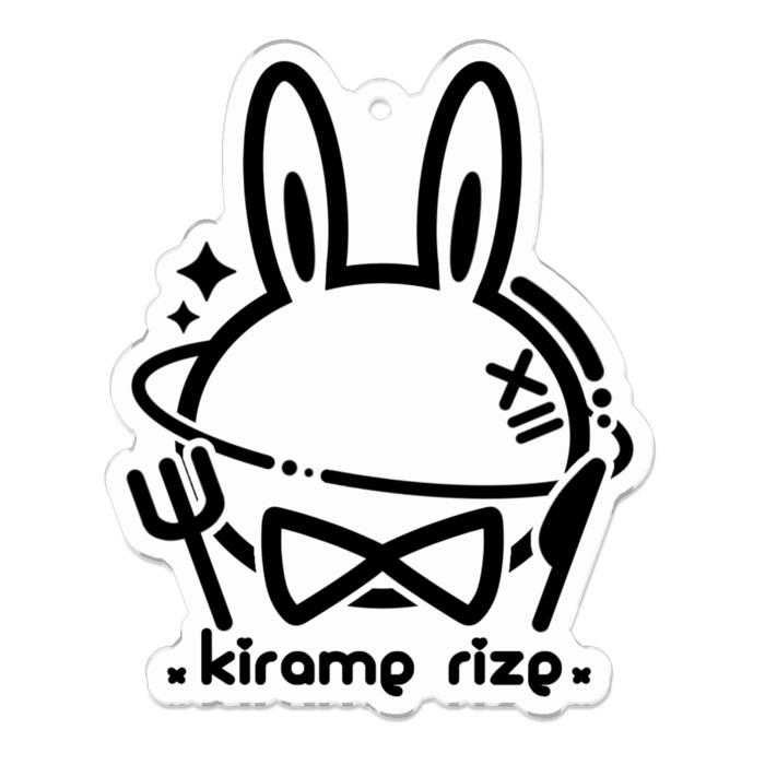 アクリルキーホルダー - 70 x 70 (mm)