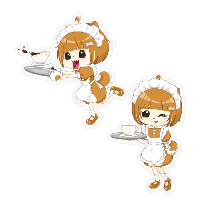 ステッカー（クリア） - 100 x 100 (mm)