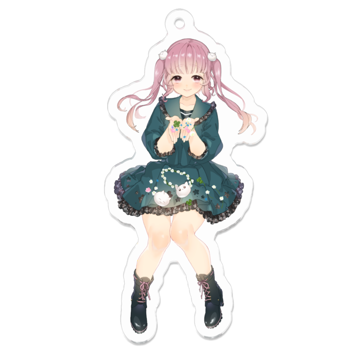 アクリルキーホルダー - 70 x 70 (mm)