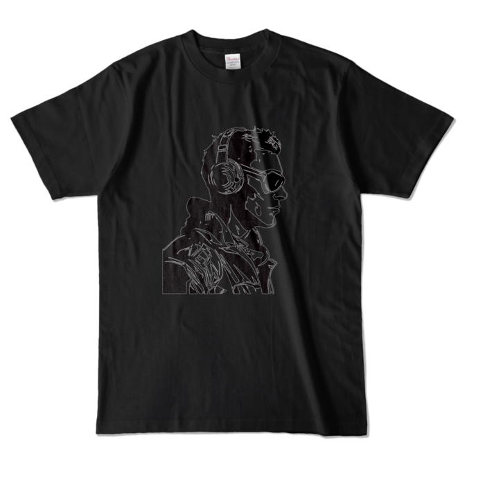 カラーTシャツ - L - ブラック (濃色)