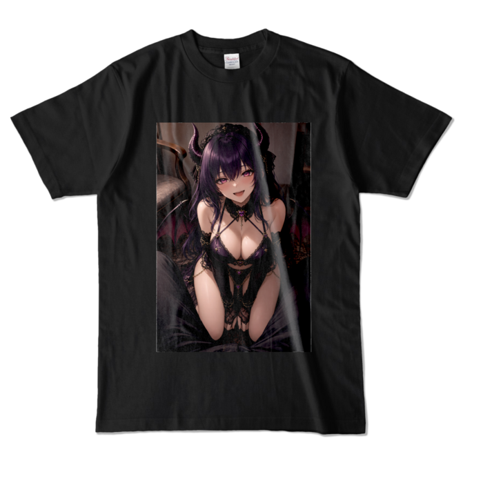 カラーTシャツ - L - ブラック （濃色）