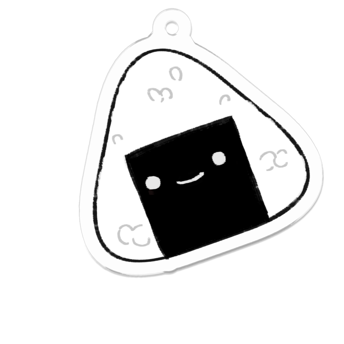 アクリルキーホルダー（コーティング） - 50 x 50 (mm)