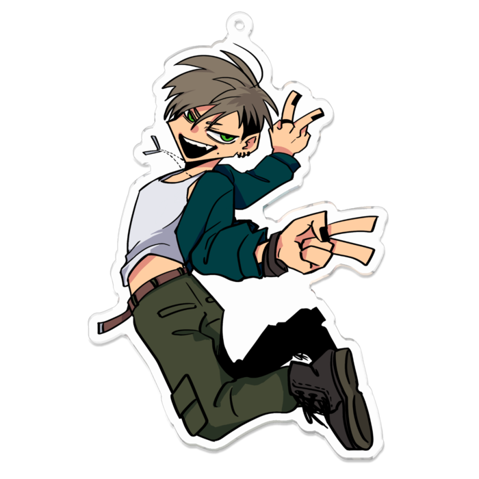 アクリルキーホルダー - 100 x 100 (mm)