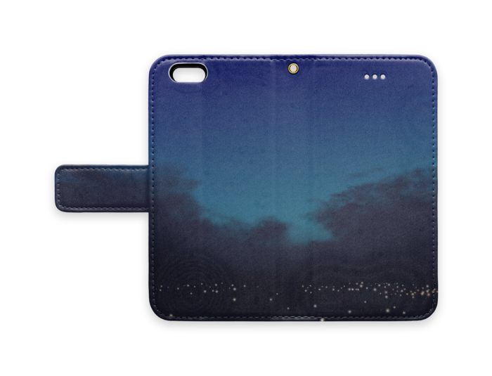 手帳型iPhoneケース - iPhone6 - ストラップ穴 あり