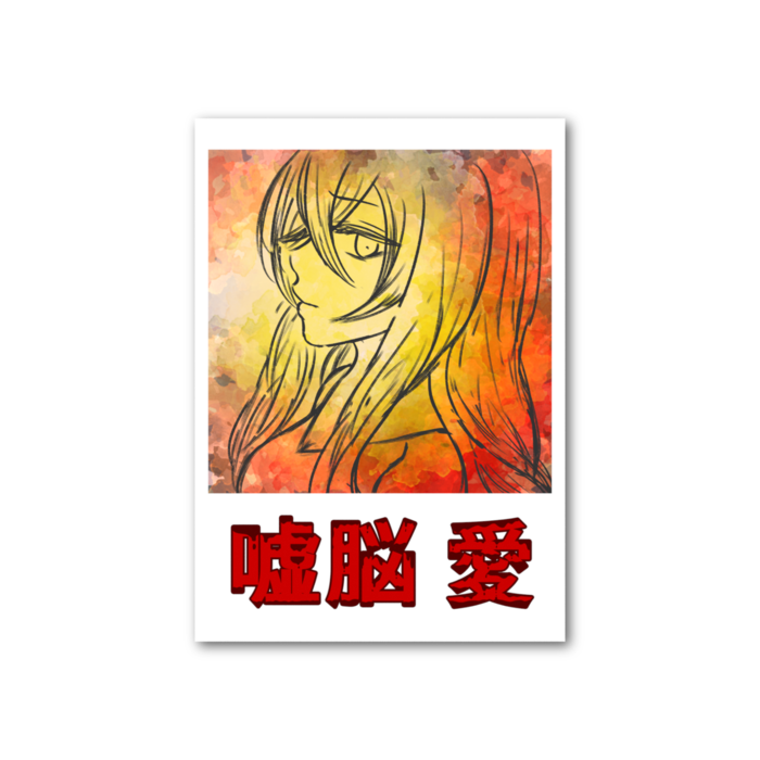 フォト風カード - 縦 - 片面