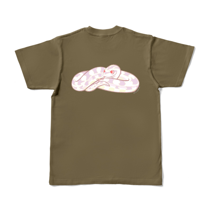 カラーTシャツ - S - オリーブ (濃色)