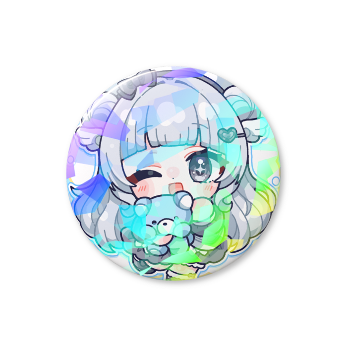 ホログラム缶バッジ - 56mm