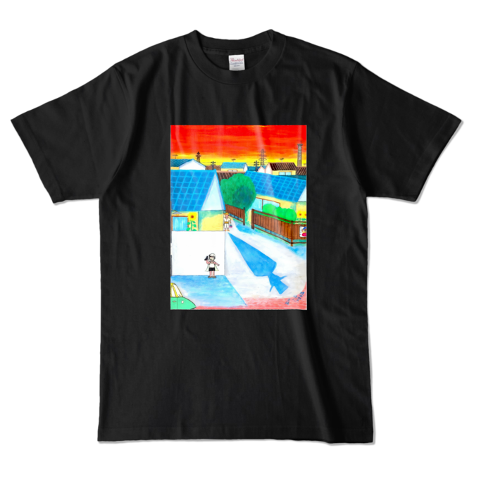 カラーTシャツ - L - ブラック (濃色)