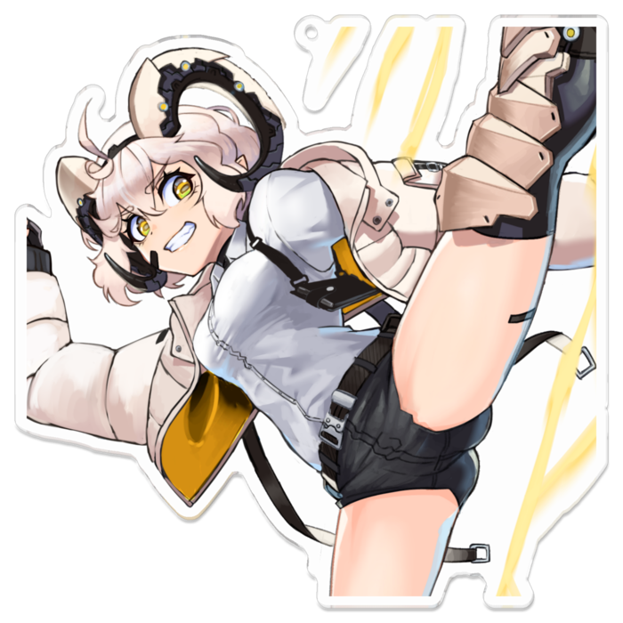 アクリルキーホルダー - 100 x 100 (mm)